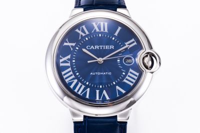 Ballon Bleu de Cartier 42*13MM Stainless Steel Blue Dial Watch